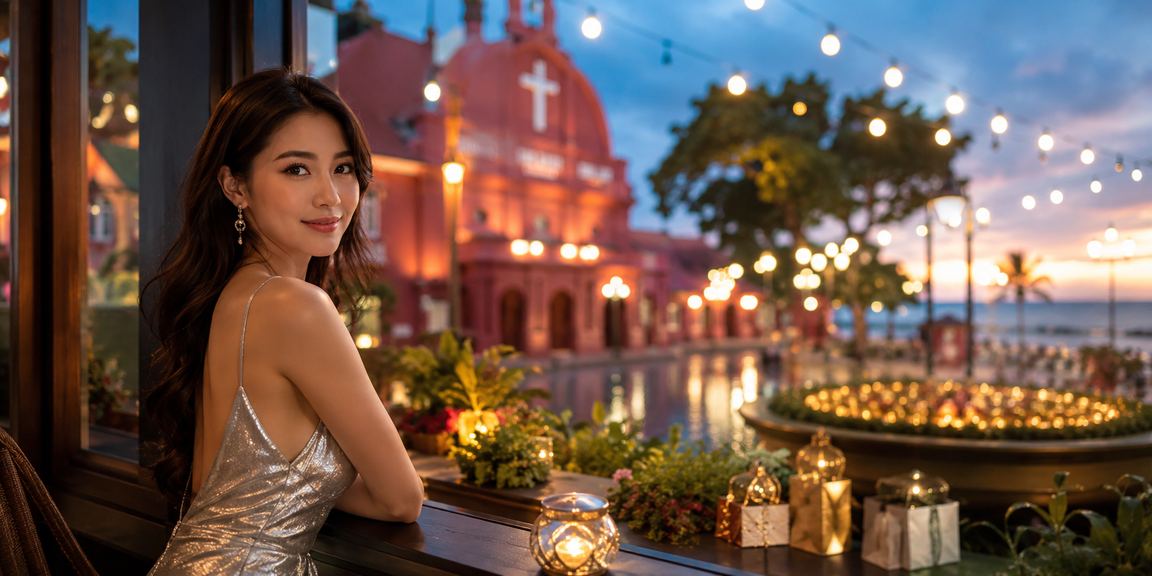 Suasana kasino dan meja pertaruhan gaya Malaysia di Melaka